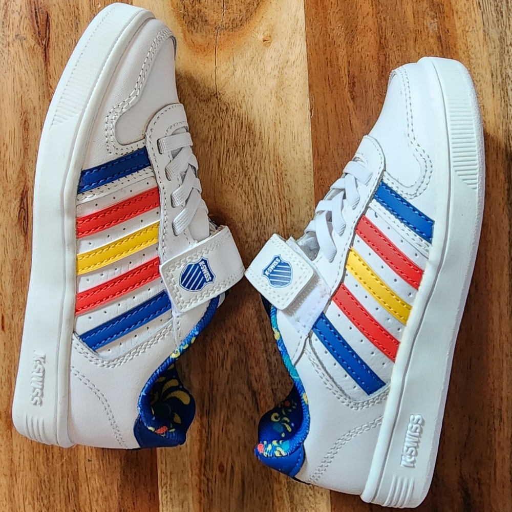 NIB Toddler Court Palisades Velcro Strap Tennis Shoes by K-Swiss